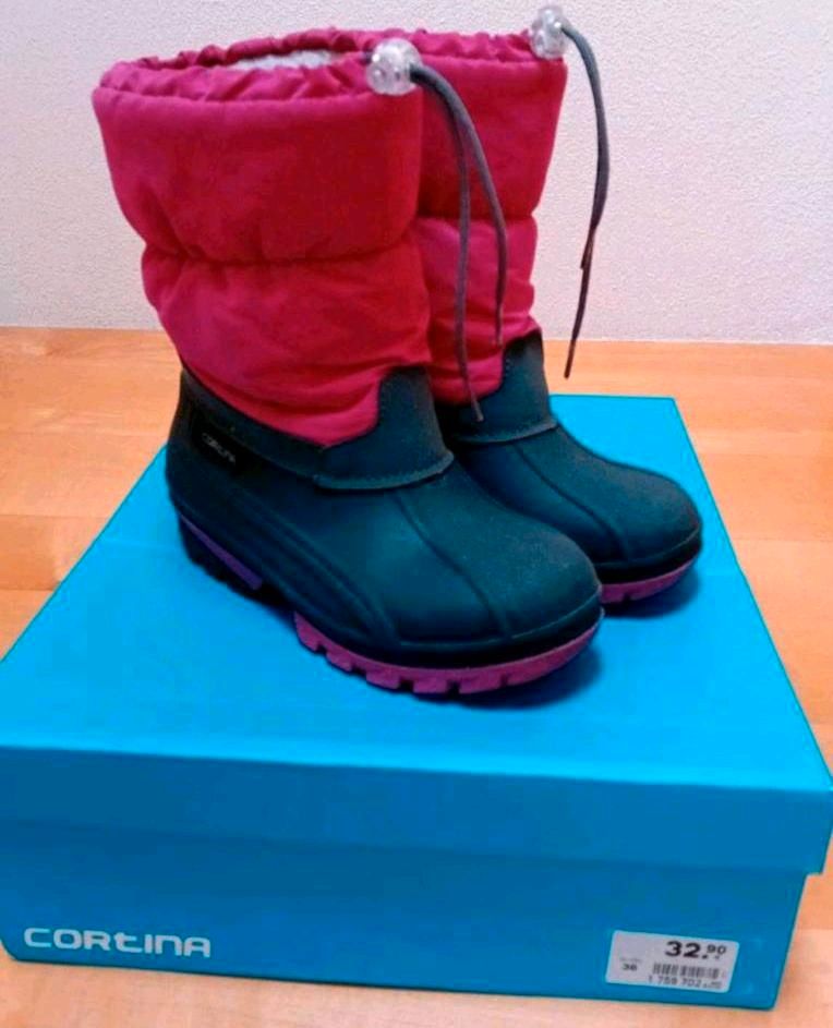 Schneeboots ❄ Stiefel Boots Winterschuhe 36 CORTINA ♥️ gefüttert in Waal