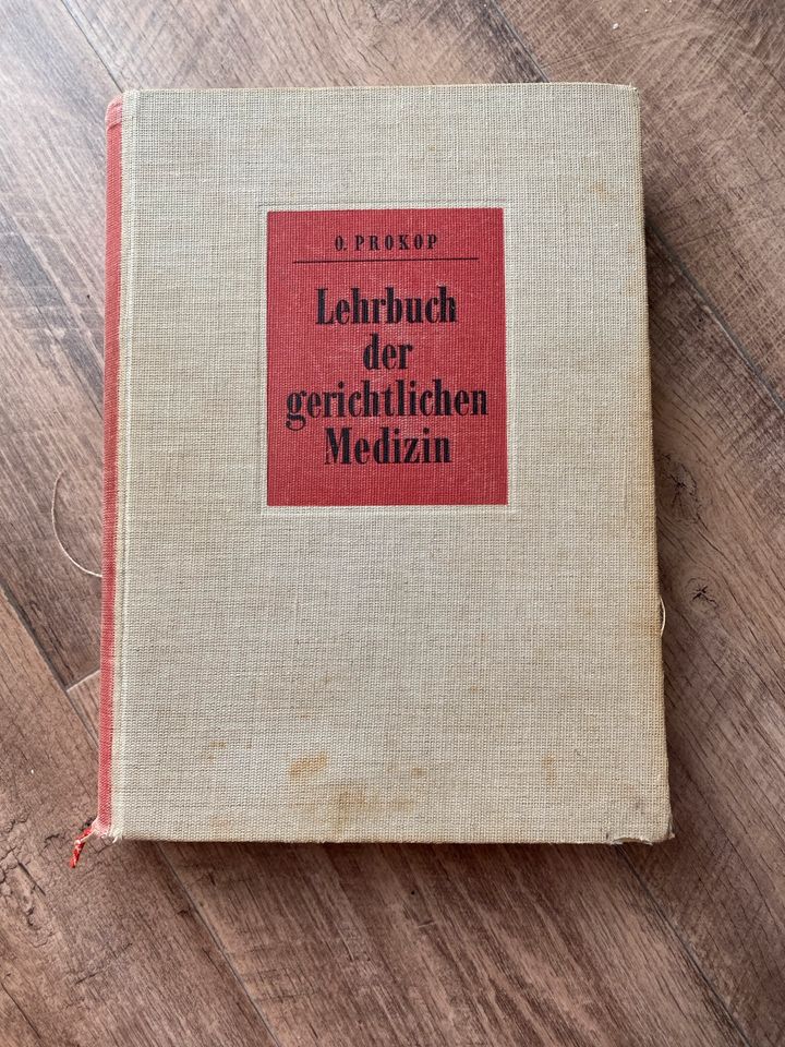 Otto Prokop Lehrbuch der gerichtlichen Medizin 1960 in Dresden