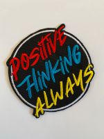 Positive thinking mindset Meditation spirituell Patch Aufnäher vi Nordrhein-Westfalen - Leverkusen Vorschau