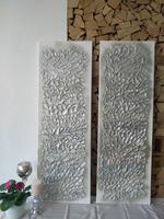 Moderne Bilder auf Leinwand, 120x40cm, Unikate  gespachtelt Bayern - Oberstdorf Vorschau