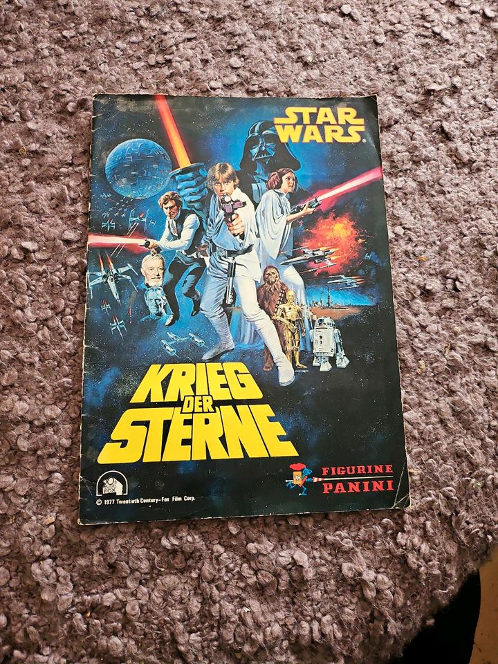 Star Wars - Panini Album 1977 in Pirmasens