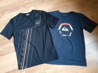 Zwei T-Shirts in 164, Boss (schwarz) und Quicksilver (blau) Hannover - Vahrenwald-List Vorschau