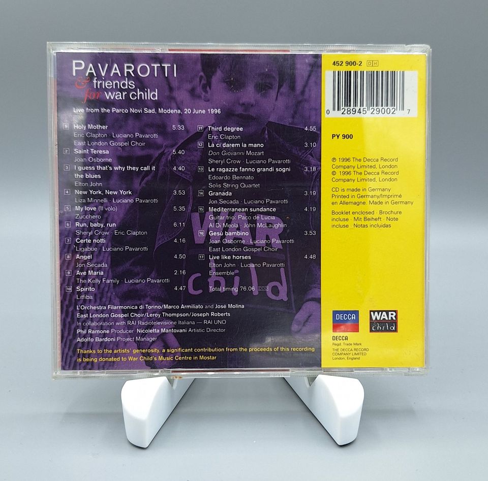 Pavarotti & Friends – Pavarotti & Friends (For War Child) CD in Siegburg