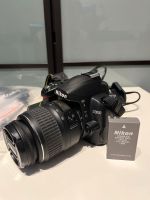 Nikon D3000 mit 18-55mm Objektiv und Tasche Nordrhein-Westfalen - Solingen Vorschau