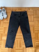 C&A Premium Mom Jeans Anthrazit grau Stretch Gr. 38 Düsseldorf - Flingern Nord Vorschau