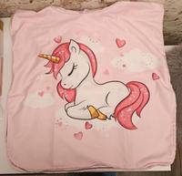 Süßer Einhorn - Badeponcho, Kinderponcho, Handtuch, rosa, neu Sachsen - Großschönau Vorschau