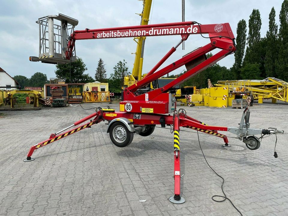 Arbeitsbühne/ Hubsteiger Junior 12 m Arbeitshöhe Anhänger mieten in Dortmund