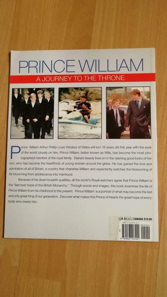 Prince William - A Journey to the Throne - Buch in Niederfischbach