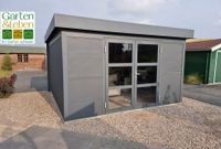 Gartenhaus aus Aluminium RAL 7016 (mit Sandwichplatten) Nordrhein-Westfalen - Ladbergen Vorschau