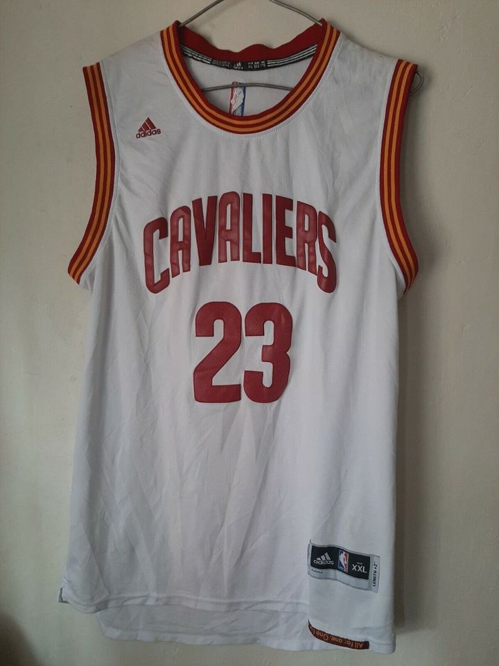 NBA #23 JAMES CLEVELAND CAVALIERS WEIß TOP BASKETBALL TRIKOT in Köln