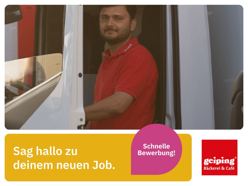 Fahrer / Auslieferungsfahrer (m/w/d) (Bäckerei Wilhelm Geiping) in Lüdinghausen Fahrer,Kraftfahrer Auslieferungsfahrer Berufskraftfahrer in Lüdinghausen