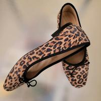 Si Barcelona Ballerina Gr.37 Leder Animalprint TOP Bayern - Deggendorf Vorschau