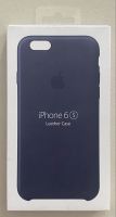 original Apple iPhone 6/6S Leder Case MKXU2ZM/A, Mid. Blue, NEU Bayern - Nassenfels Vorschau