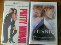 2 VHS Filme, Titanic und Pretty Woman Bayern - Günzburg Vorschau