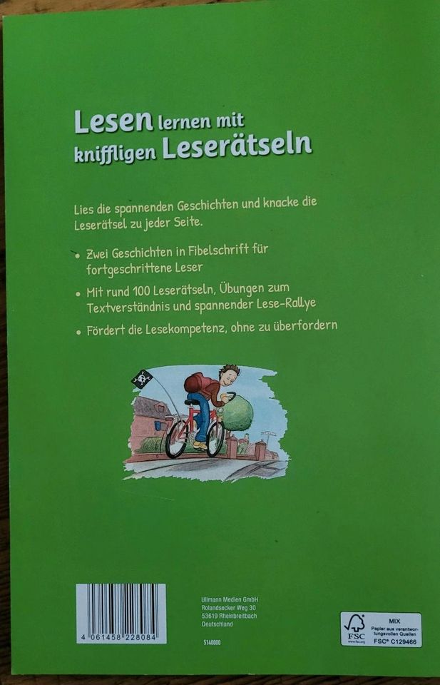 Lesen lernen mit Leserätseln für 1. Klasse in Wiebelsheim