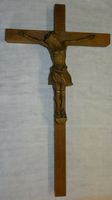 DP Kruzefix Kreuz Holzkreuz mit Korpus Wandkreuz 25x45x2,6 Figur Rheinland-Pfalz - Urbar Vorschau