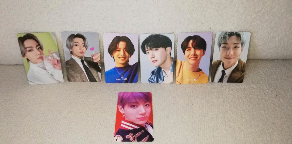 BTS - PC - Card's - JK, J-Hope, RM !!! in Goldbeck