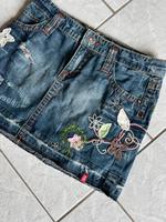 Süßer jeans mini rock denim Stickerei Pailletten Ibiza Style Nordrhein-Westfalen - Hamm Vorschau