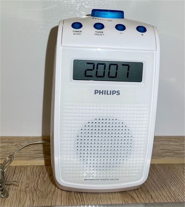 Spritzwasser-geschütztes Badezimmer-Radio Dusch-Radio von PHILIPS in Siegburg