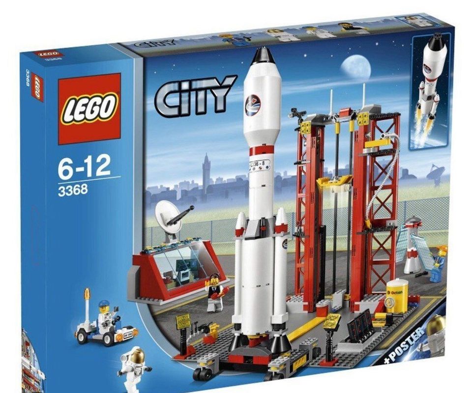 LEGO 3368 City Space Center Raketenstation in Köln