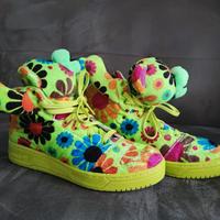  Adidas Jeremy Scott Teddy Bear Sneaker – Sammlerstück! Düsseldorf - Pempelfort Vorschau