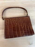 Vintage Handtasche aus den 50er/60er Jahren braun Kr. München - Oberhaching Vorschau