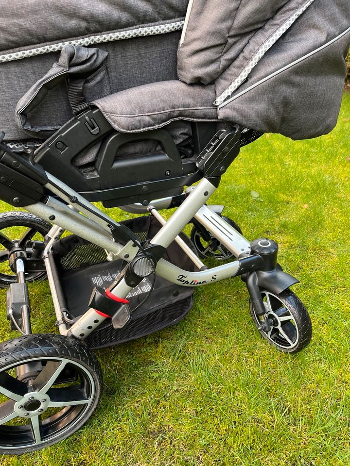 Kinderwagen Hartan Topline S mit viel Zubehör in Soltau