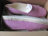 neue ESPADRILLES HESS-NATUR Luxus BIO-Hanf ÖKO-Leder Slipper Baden-Württemberg - Esslingen Vorschau