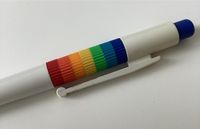 ➡️ Alter Werbe-Kugelschreiber Kuli mit REGENBOGEN-Design Sammler Berlin - Schöneberg Vorschau