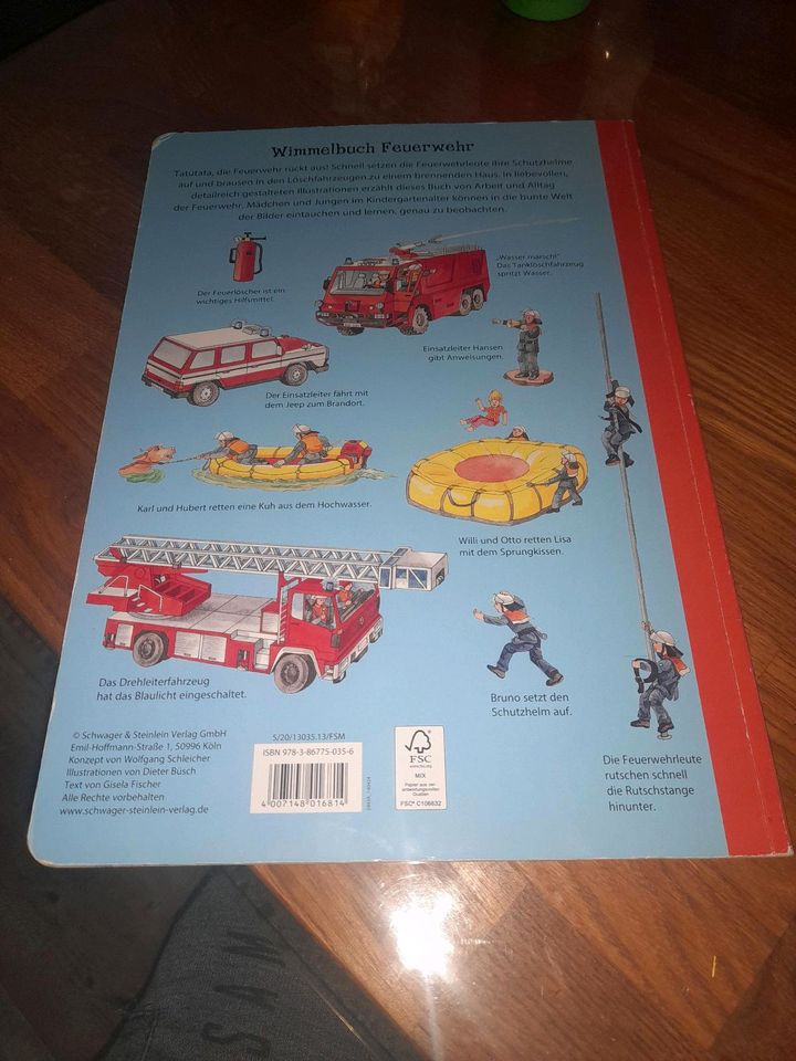 Wimmelbuch Feuerwehr in Fürfeld