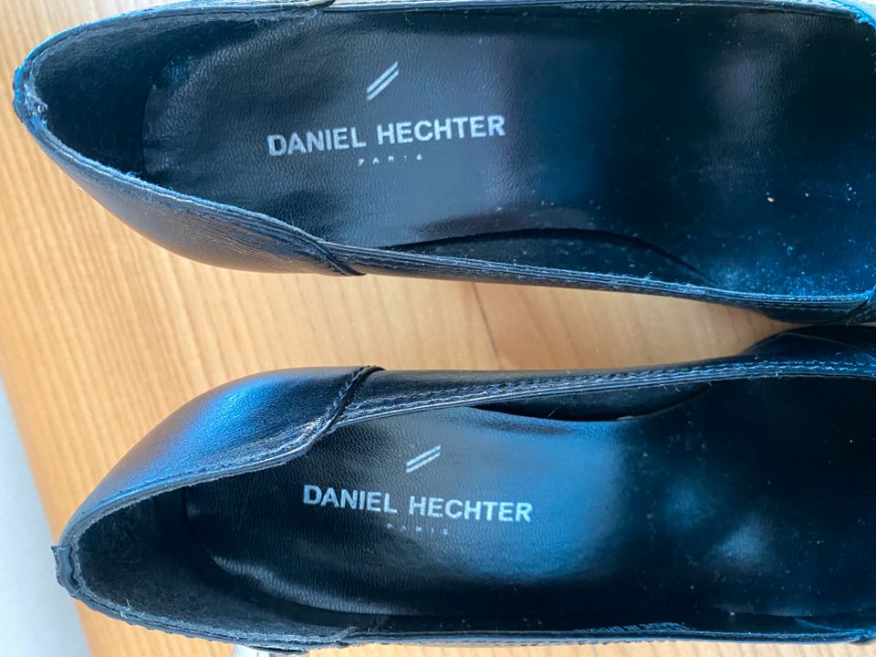 DANIEL HECHTER Pumps echt Leder schwarz Neu Gr.38 neuwertig in Apensen