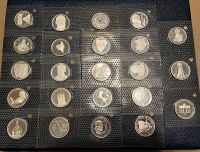 23 x 10 DM Gedenkmünzen in PP in Blister Silber BRD Mark Anlage Hessen - Korbach Vorschau