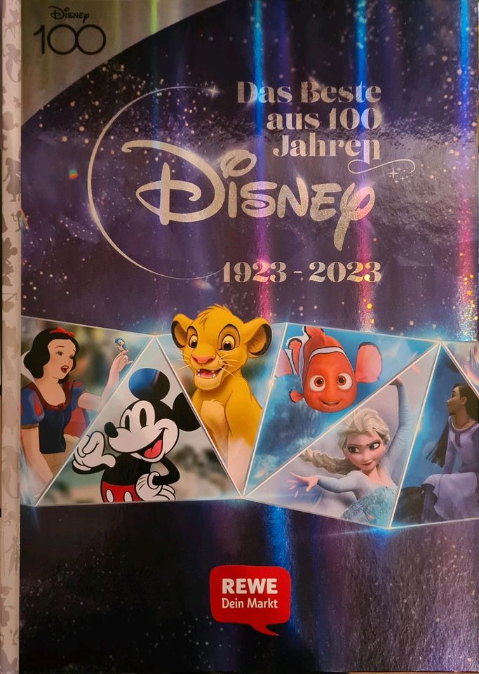 Rewe Disney Sticker Album inkl. Sticker (nicht eingeklebt) in Erfurt