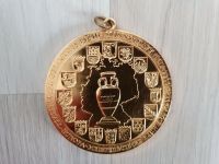 Medaille EM 1992 in Schweden, Fußball, Durchmesser 8 cm. Souvenir Nordrhein-Westfalen - Enger Vorschau