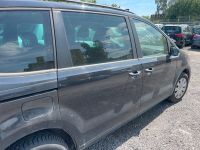 VW Sharan 7N 2012 Tür Hinten Rechts Komplett Schwarz LC9X Rheinland-Pfalz - Plaidt Vorschau