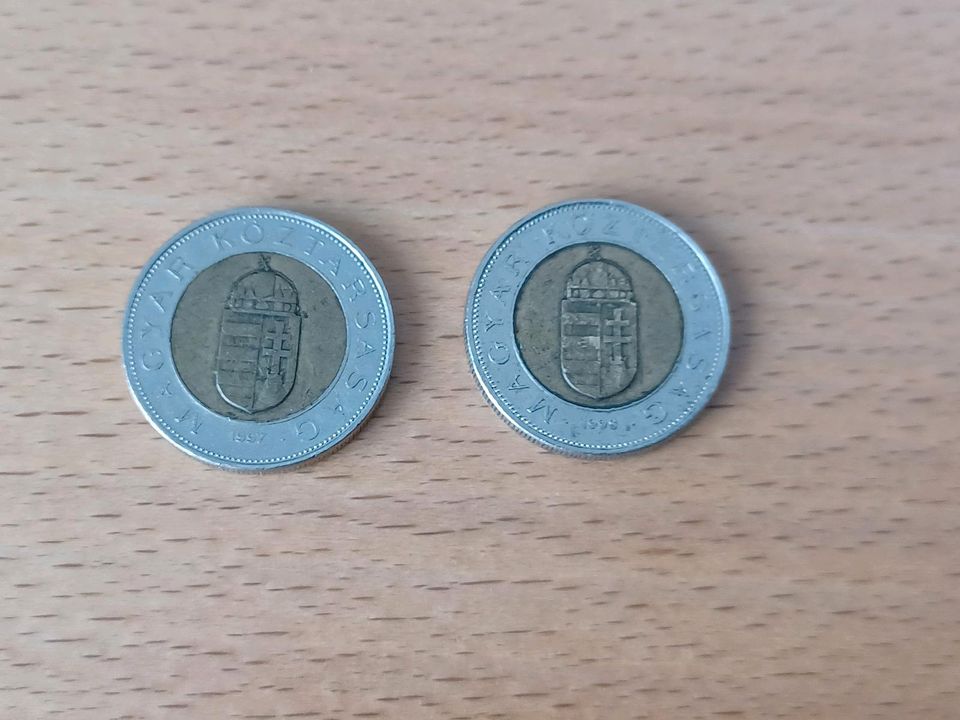 2 Münzen aus Ungarn in Sulzburg