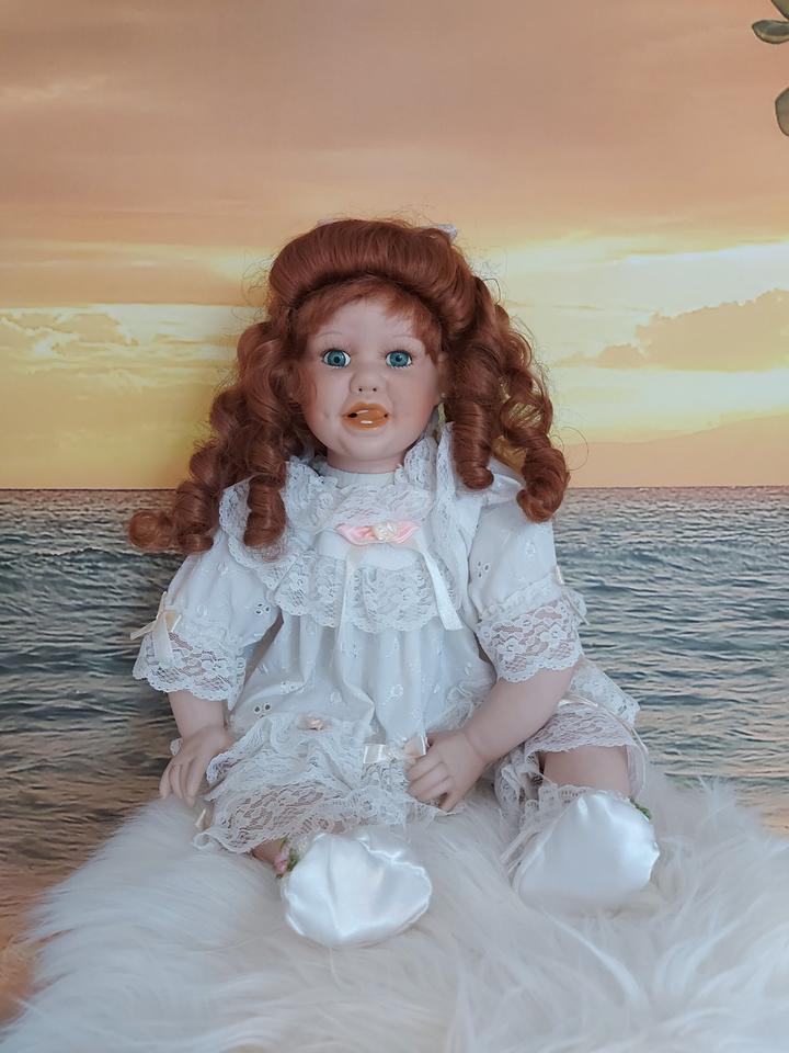 Süße Kylie von Dreams of Pearls Sammlerpuppe Porzellanpuppe in Hünxe