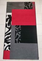 Sydney Kurzflor Teppich rot schwarz grau weiß 80x150 cm Thüringen - Weimar Vorschau