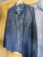 Cecil Sportliches Hemd Bluse Hemdbluse graublau Gr. XL Gr.44 Niedersachsen - Seesen Vorschau