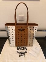 MCM Toni Visetos Mix Shopper Schultertasche Medium original Nordrhein-Westfalen - Erkrath Vorschau