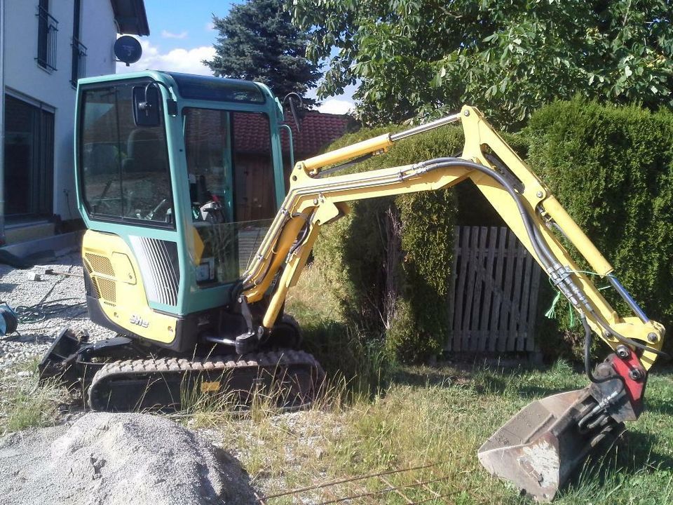 Minibagger, Bagger, Rüttelplatte , Baumaschinen in Westendorf b Kaufbeuren