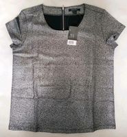 neues Damen Oberteil Shirt Silber glänzend Gr S Nordrhein-Westfalen - Oberhausen Vorschau