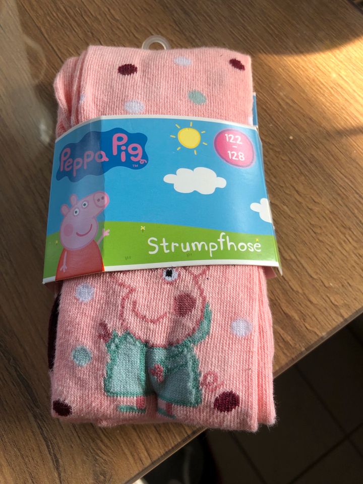 Strumpfhose *NEU* Peppa PigGr.122/128 in Altlandsberg