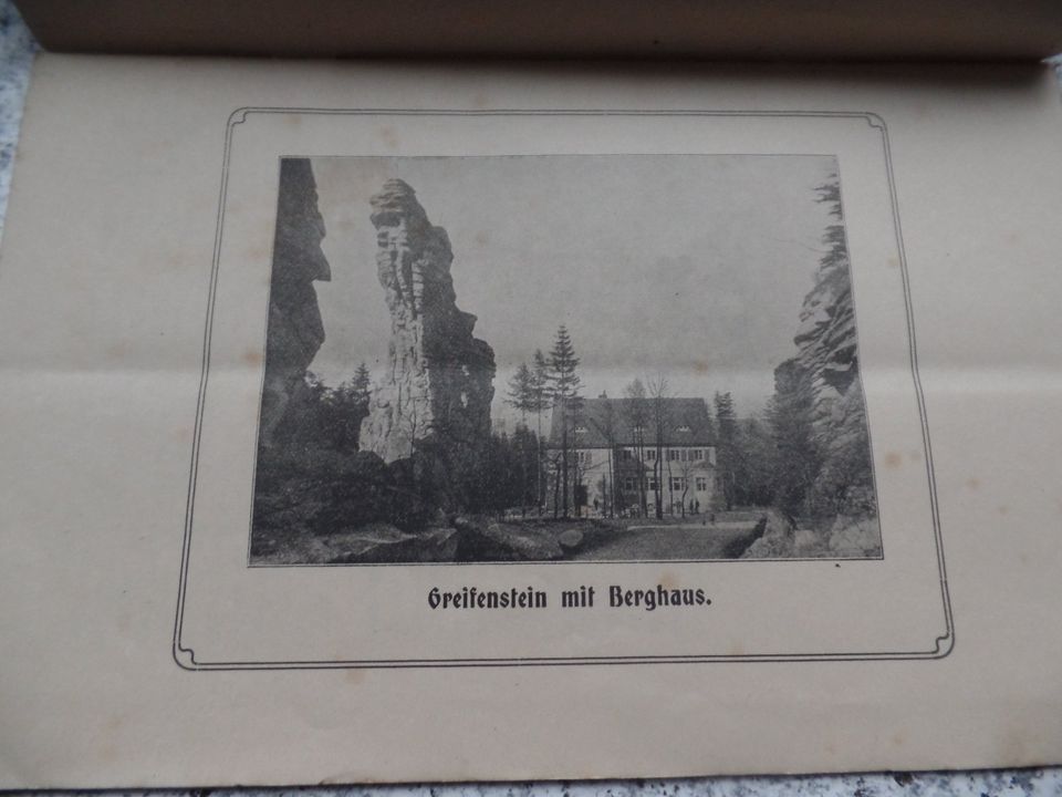 Ehrenfriedersdorf Greifensteine Infoheft von 1921 20 Seiten in Lichtenau
