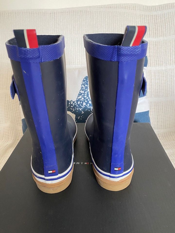 NEU OVP♛Tommy Hilfiger♛Gummistiefel♛blau♛Gr. 35♛NP € 39,99 in Erbach