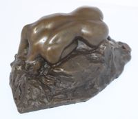Bronze Skulptur / Figur ,"weiblicher Akt", sign.Rodin ,Breit 23cm Nordrhein-Westfalen - Borken Vorschau