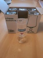 6 Pokale Brinkhoff's Gläser  Biergläser Nr.1 , 0,3 liter Neu OVP Nordrhein-Westfalen - Hagen Vorschau