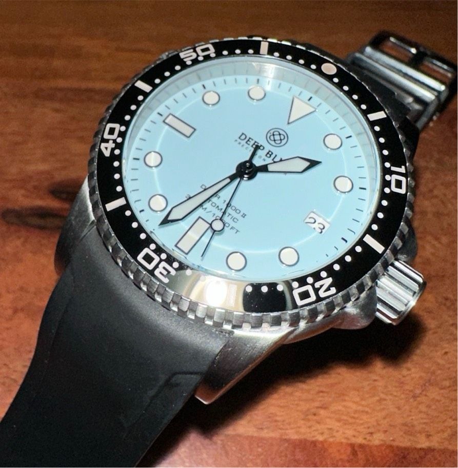 Deeb Blue Diver Uhr automatik 300M Saphir automatic neuwert.TOP❗️ in Darmstadt