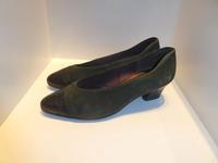 HÖGL Damenschuh Pumps Leder grün 36  UK 3,5 Baden-Württemberg - Wertheim Vorschau