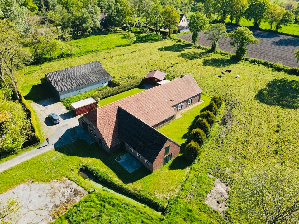 Landwirtschaftlicher Hof in Ostfriesland Nordsee / 1,5 Hektar in Neuharlingersiel